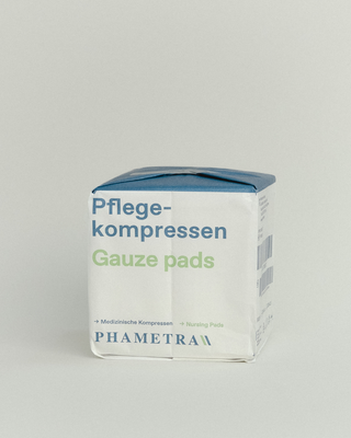 Produktbild der Phametra Pflegekompressen.