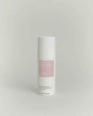 Phametra Schutz- und Pflegecreme für den Intimbereich in weißer Flasche mit rosa Verpackung, entwickelt von Wissenschaftlern und Dermatologen für empfindliche und trockene Haut, 50 ml
