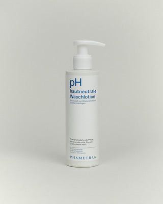 Phametra pH-hautneutrale Waschlotion, entwickelt für die therapiebegleitende Pflege bei Neurodermitis, Psoriasis und trockener Haut, ohne Duftstoffe, Farbstoffe und Mikroplastik